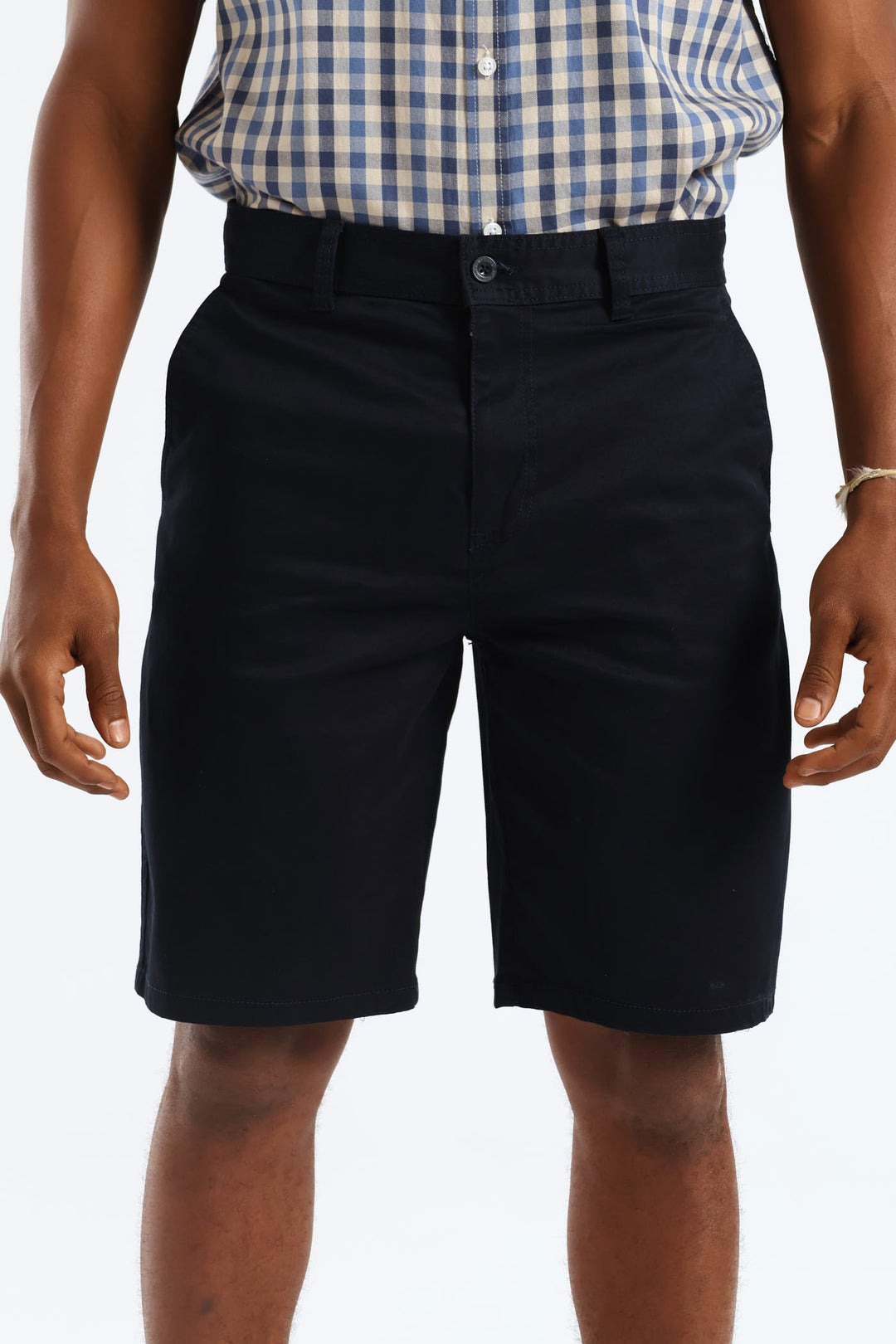 Plain Chino Short - Navy