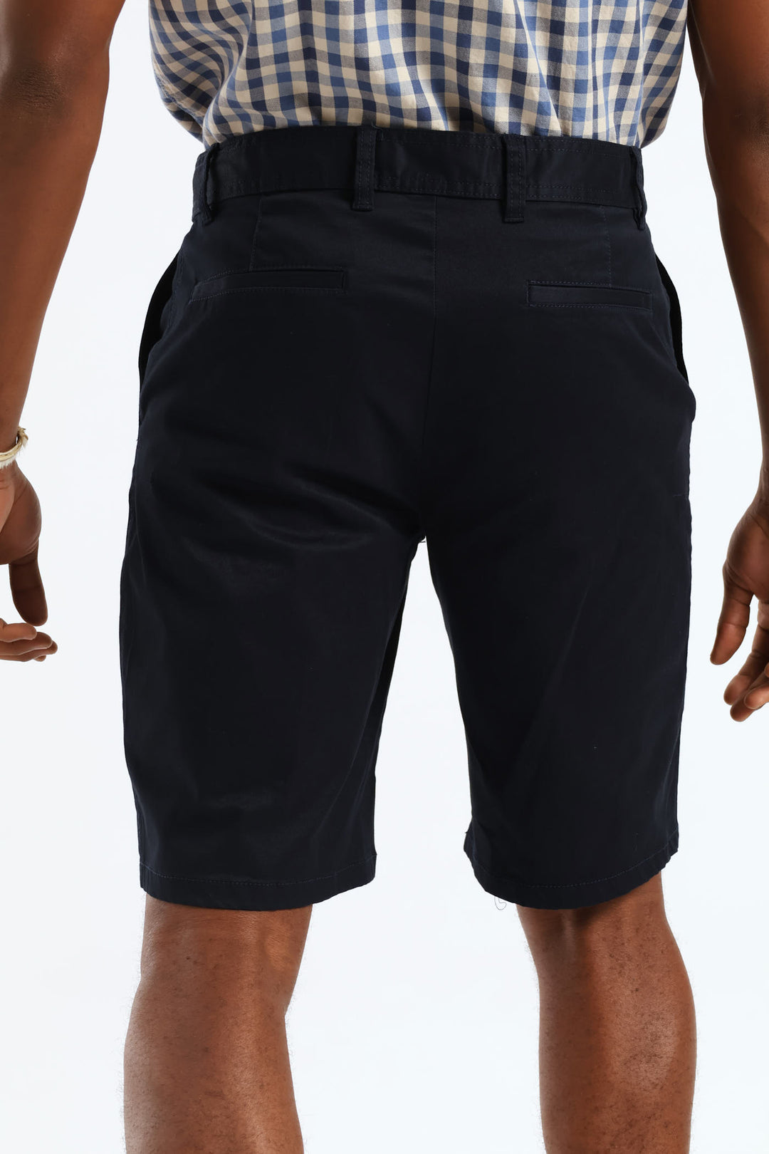 Plain Chino Short - Navy