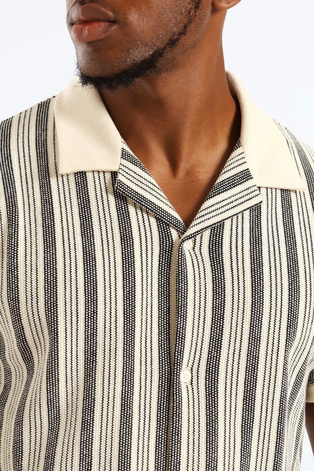 Surf Int Stripe Shirt - Off White