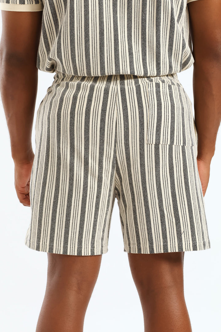 Surf Int Stripe Short - Off White