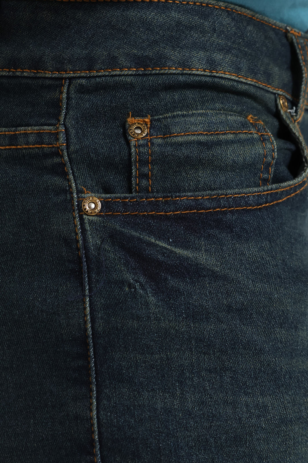 Dark Tint Denim Short - Dark Wash