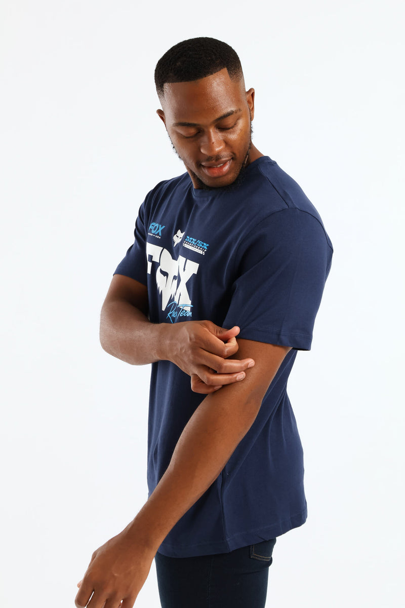 Rival Tee - Navy