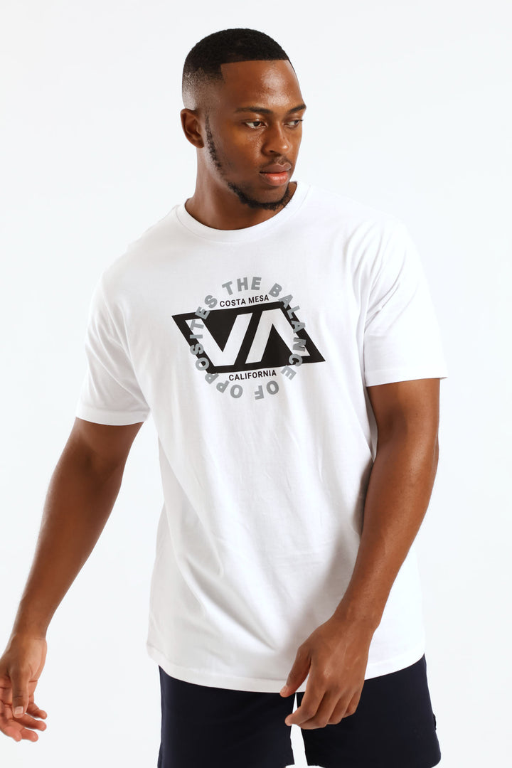 Division Tee - White