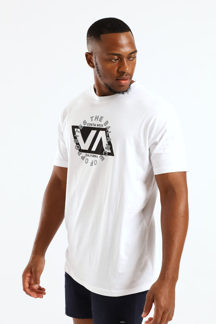 Division Tee - White