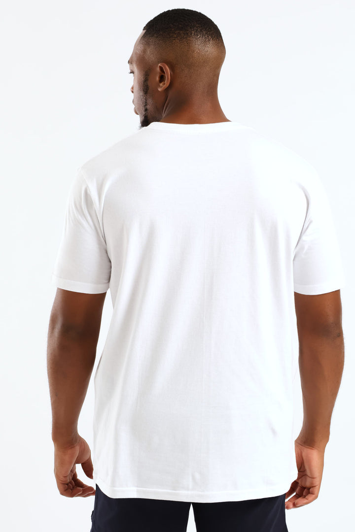 Division Tee - White