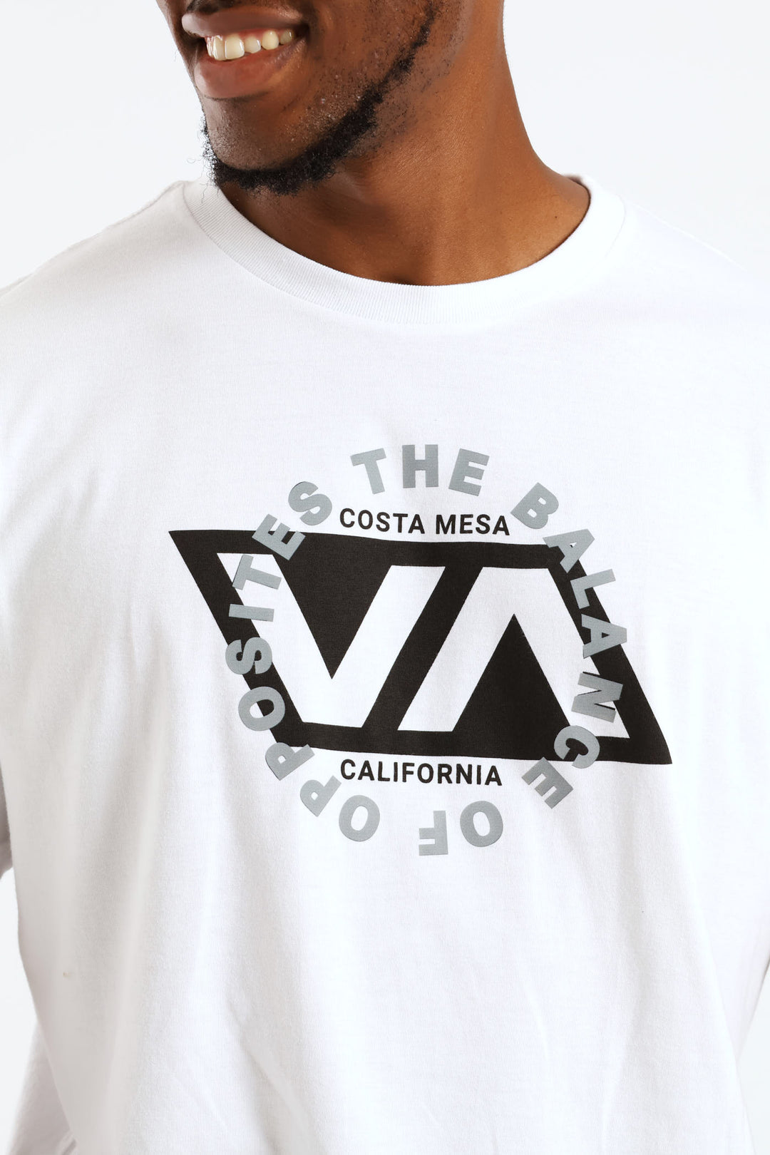 Division Tee - White