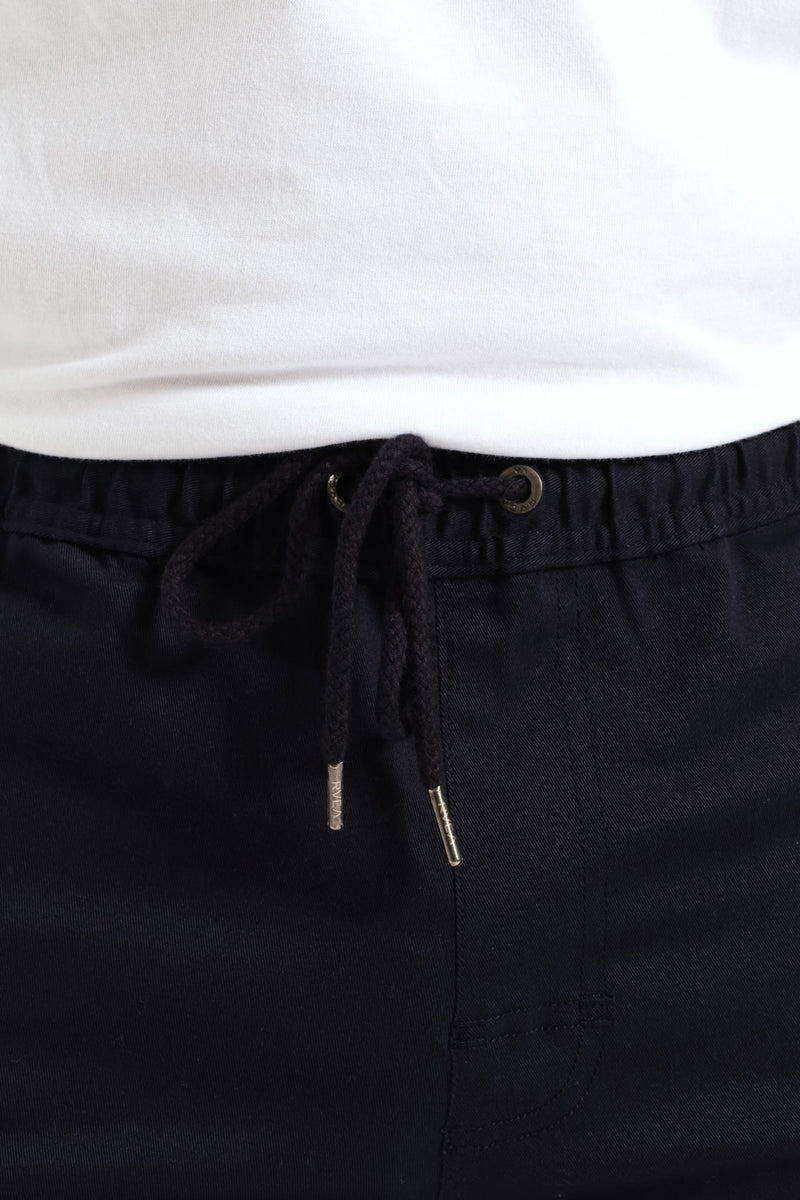 Elastic Short - Navy
