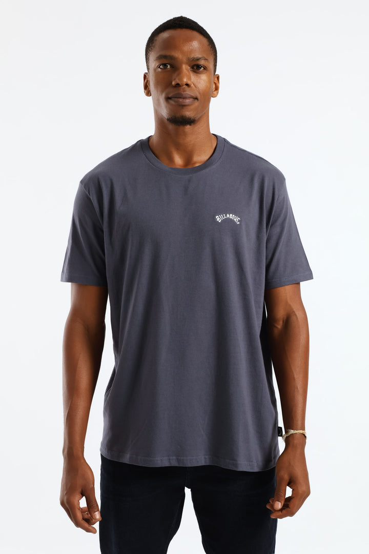 All Day Embroidered Tee - Navy