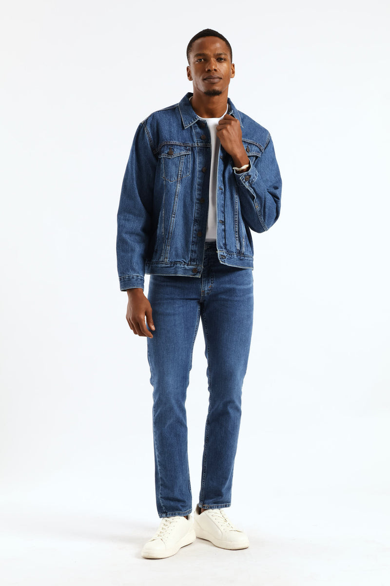 The Trucker Jacket - Medium Wash