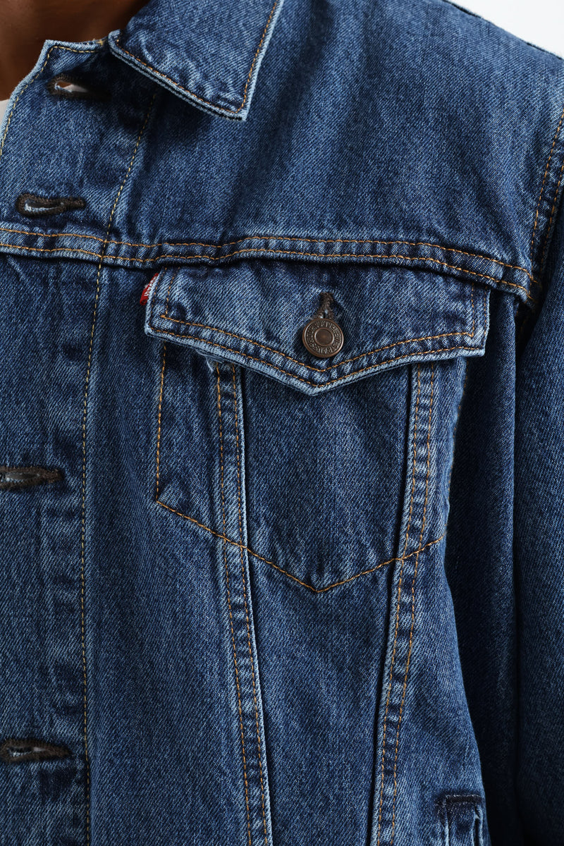 The Trucker Jacket - Medium Wash