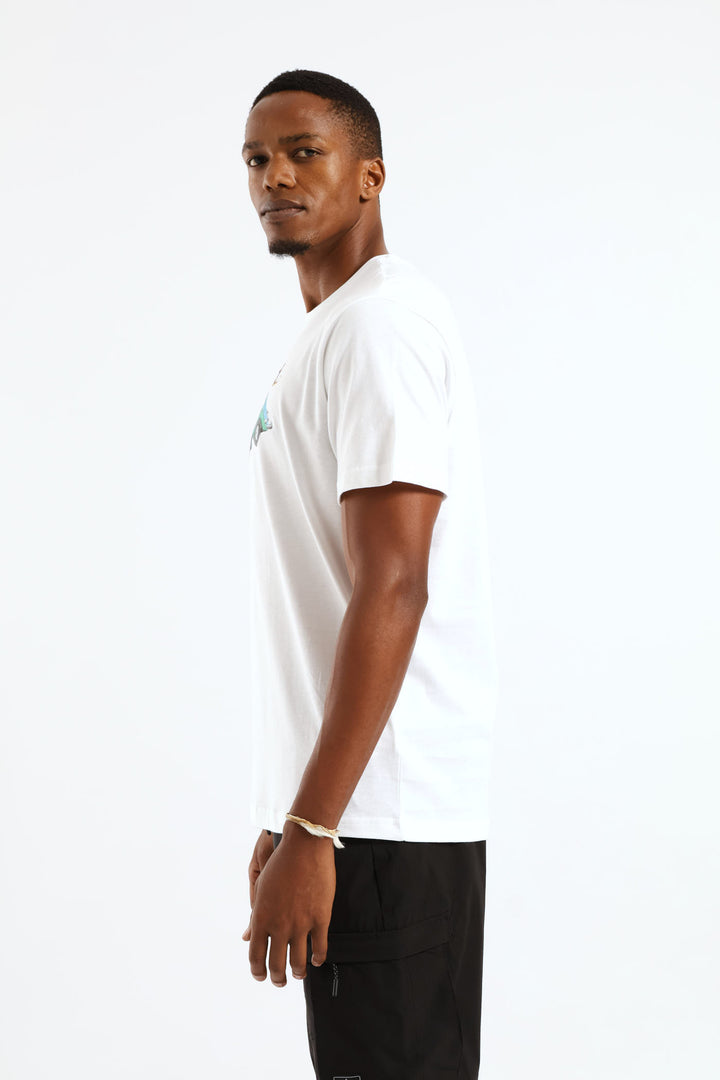 Monkey Bug Tee - White