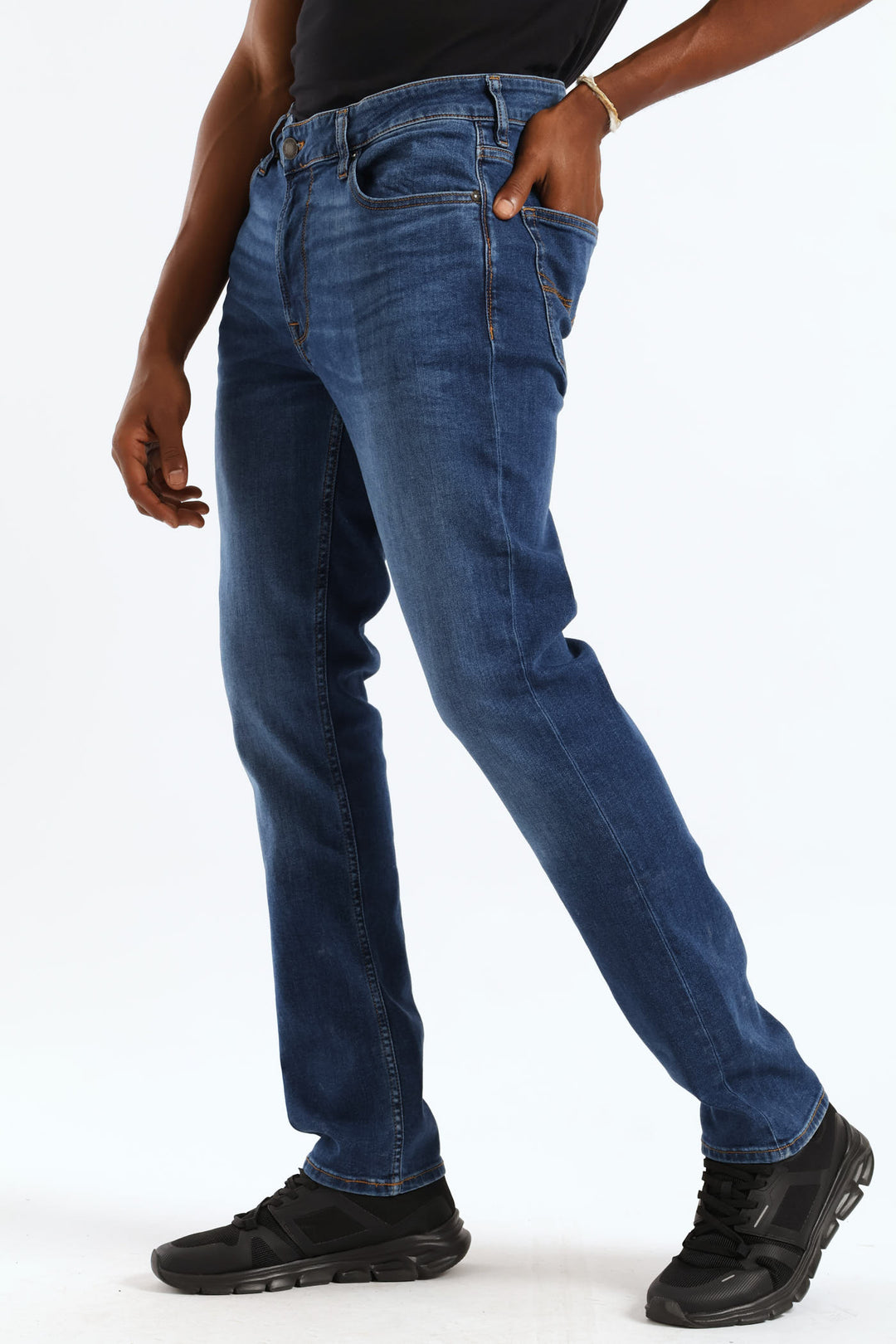 Mark Slim Tapered Jean - Mid Wash