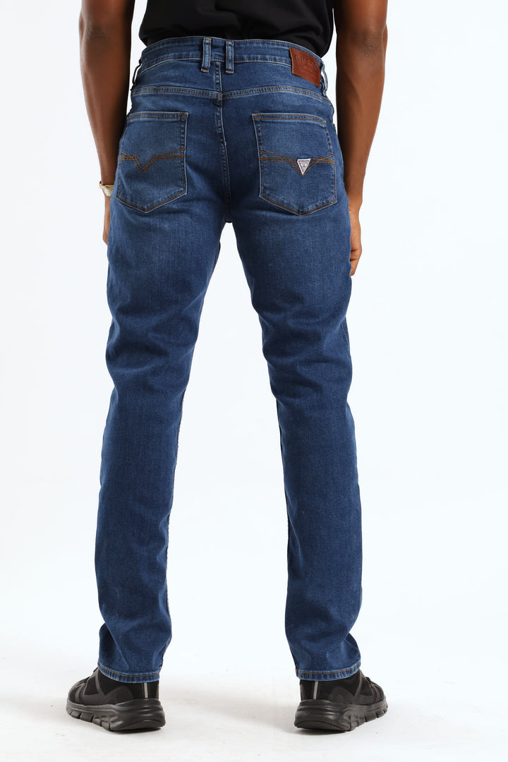 Mark Slim Tapered Jean - Mid Wash