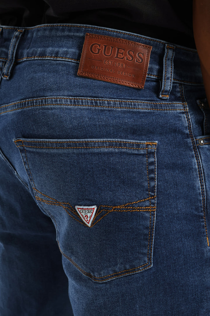 Mark Slim Tapered Jean - Mid Wash