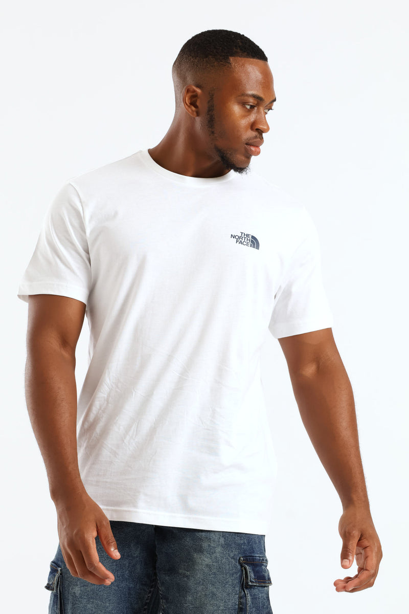 Vertical Logo Tee - White