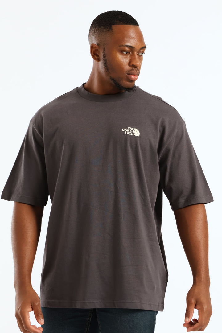 Mountain Sketch Tee - Charcoal