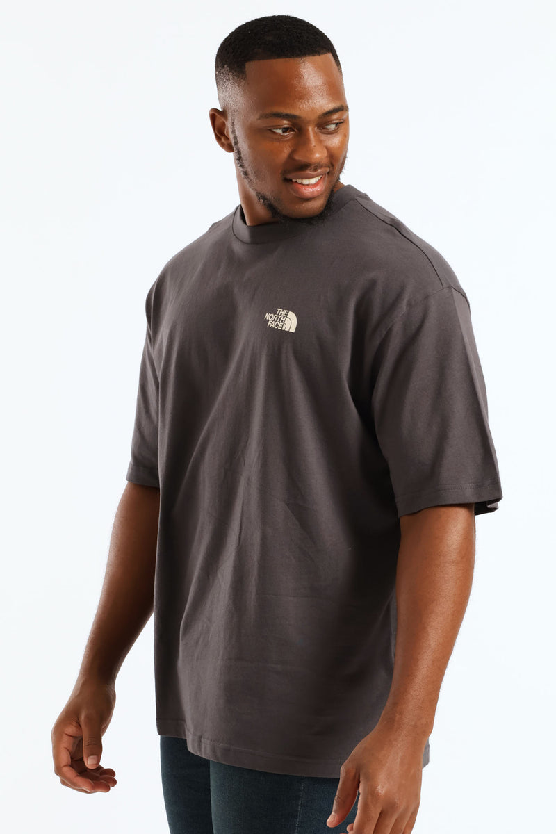 Mountain Sketch Tee - Charcoal