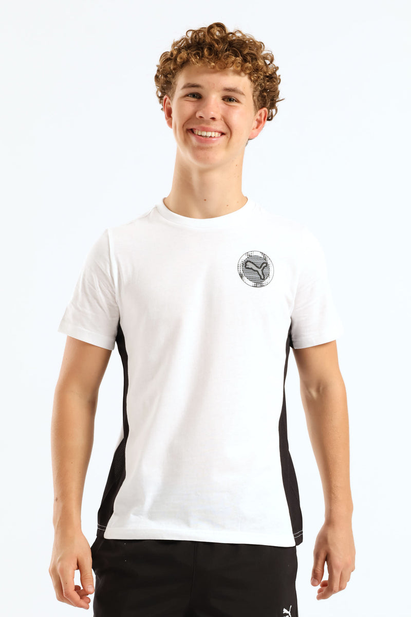 Boys Active Sports Tee - White
