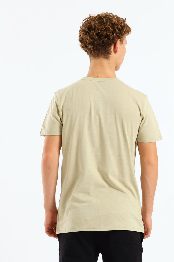 Boys Surf Sun Print Tee - Green