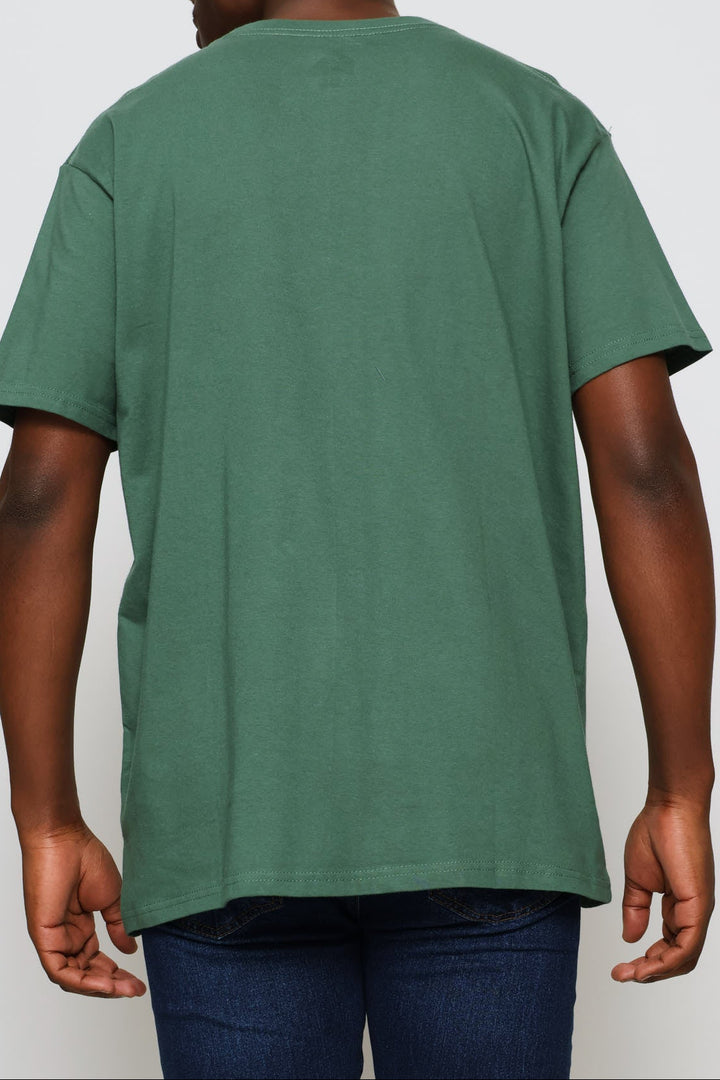 Mini Corp Logo Tee - Green
