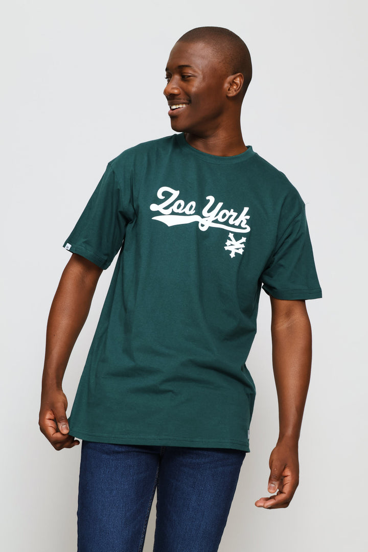 Baseball Tee - Forest Green