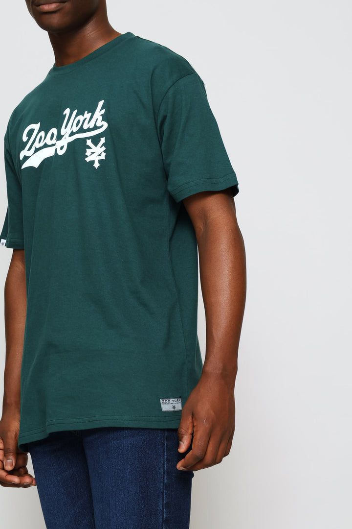 Baseball Tee - Forest Green