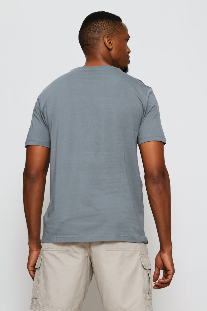 Core Logo Star Tee - Charcoal