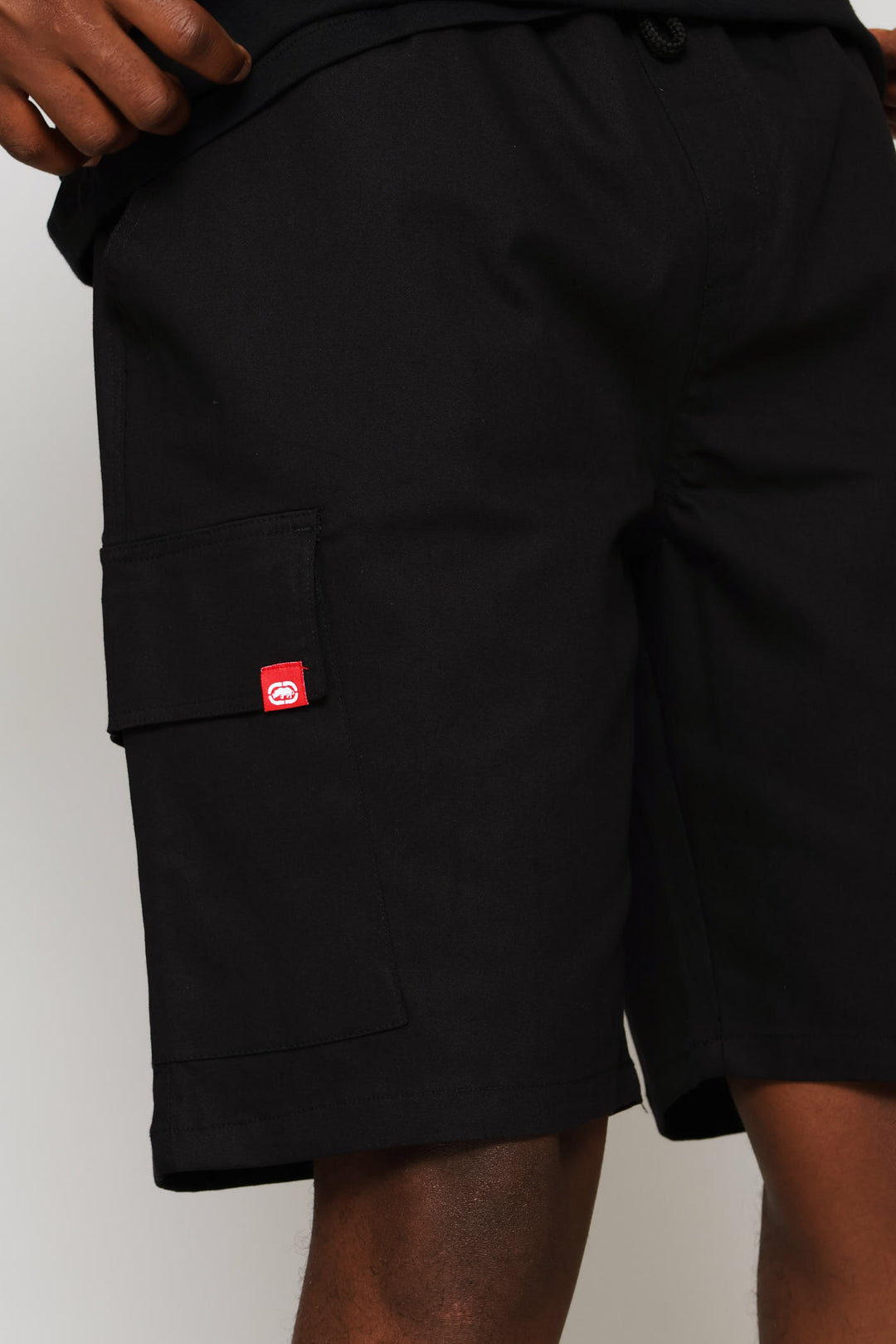 Woven Cargo Short - Black