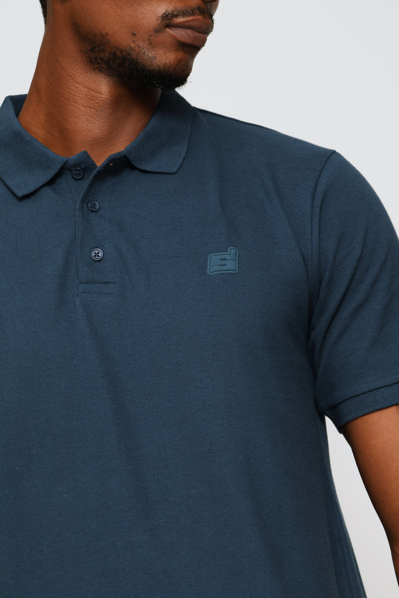 Plain Regular Golfer - Petrol