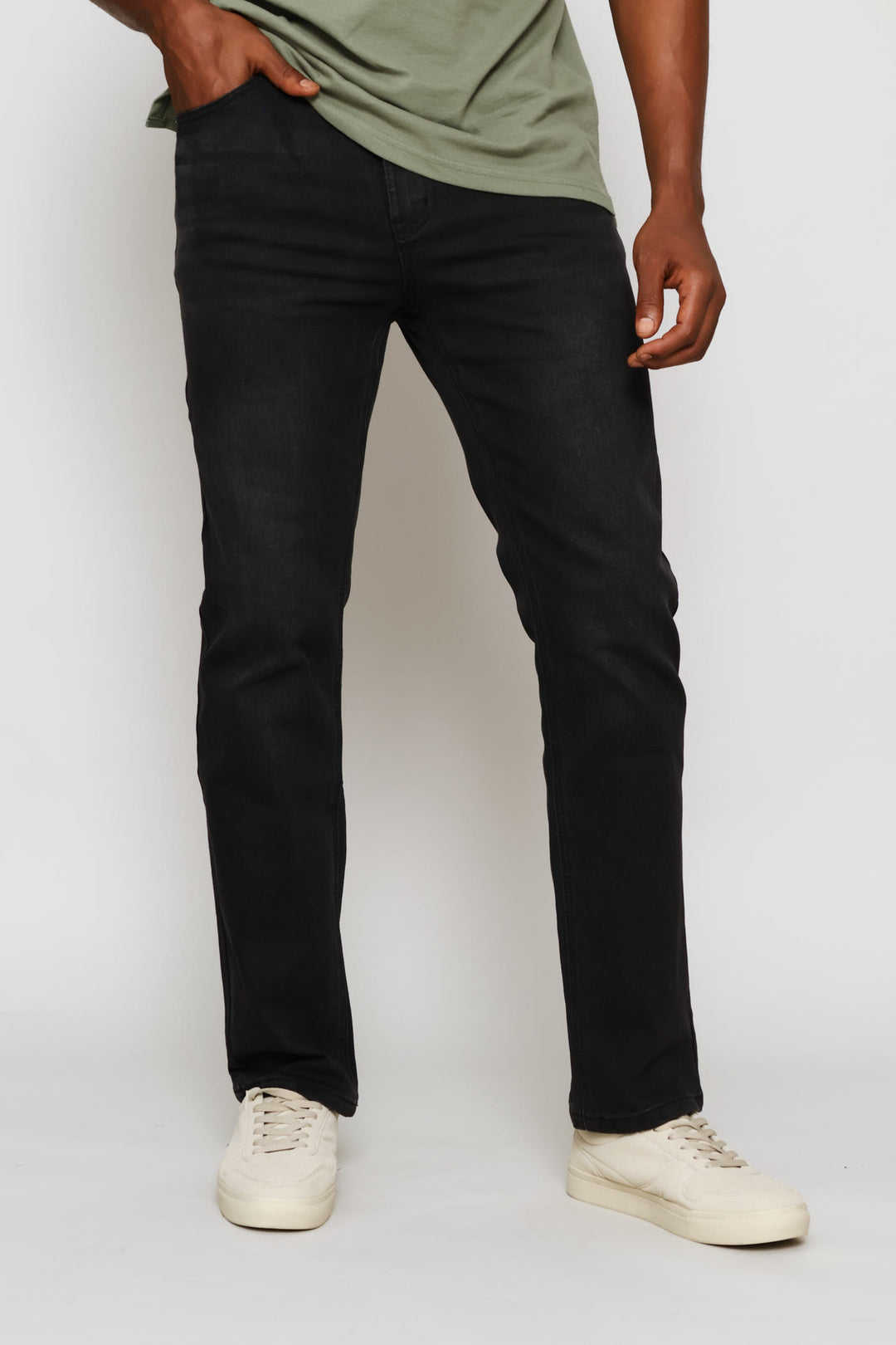 Straight Core Denim - Black