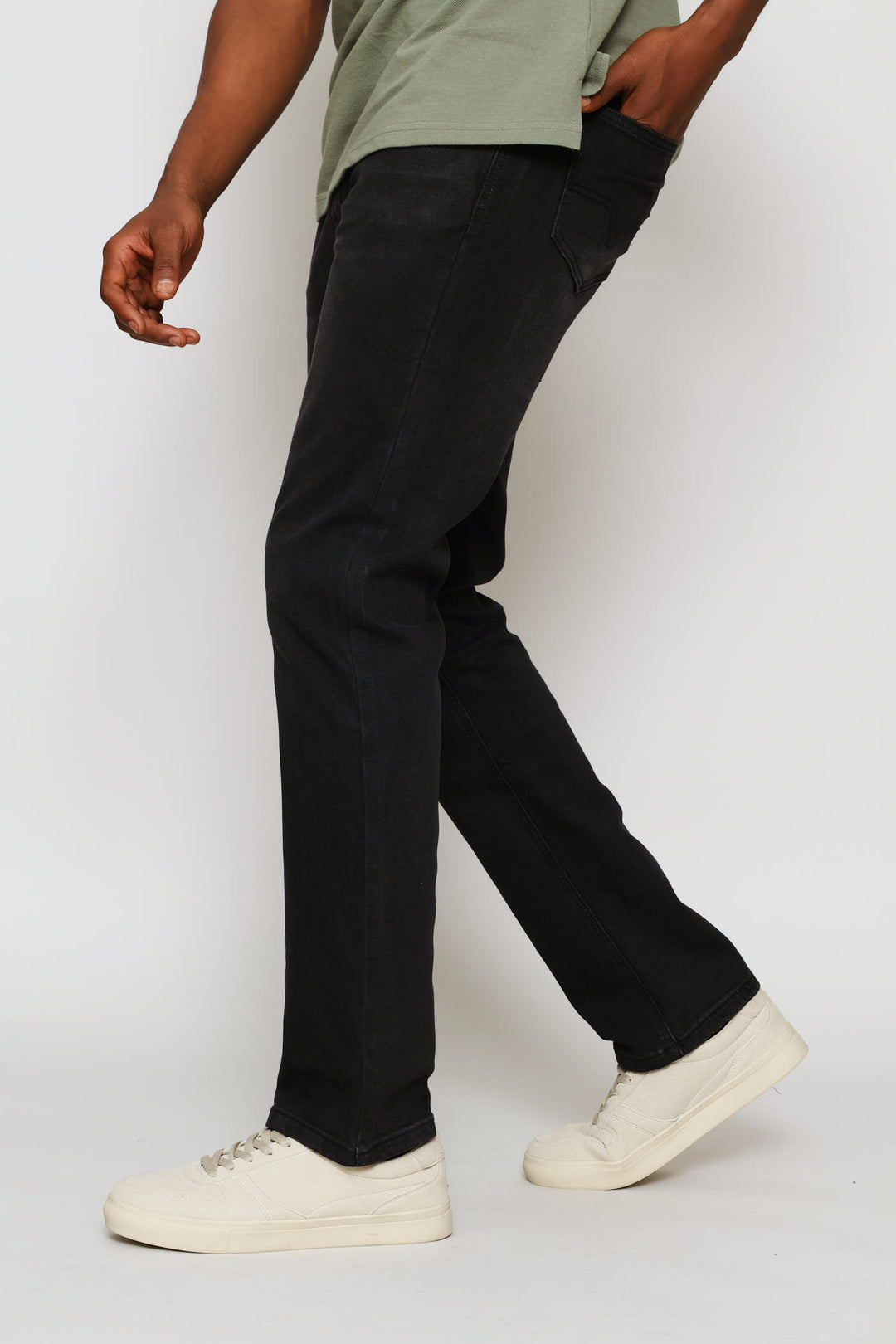 Straight Core Denim - Black