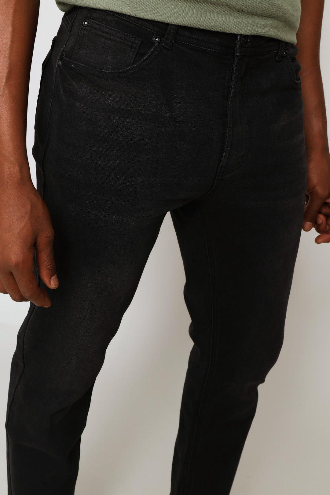 Straight Core Denim - Black