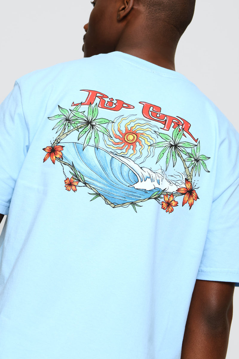 Hazed & Tubed Tee - Blue