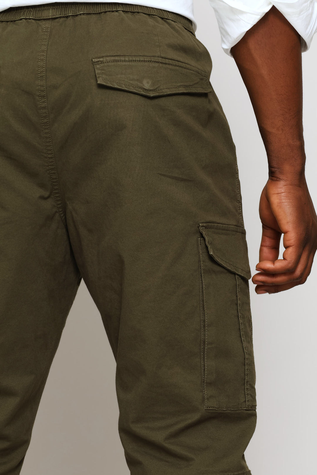 Uncuffed Cargo Jogger - Fatigue