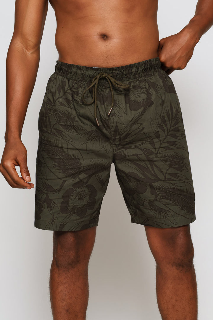 Tropical Swim Short - Fatigue