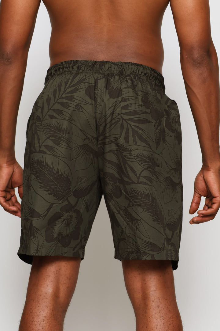 Tropical Swim Short - Fatigue