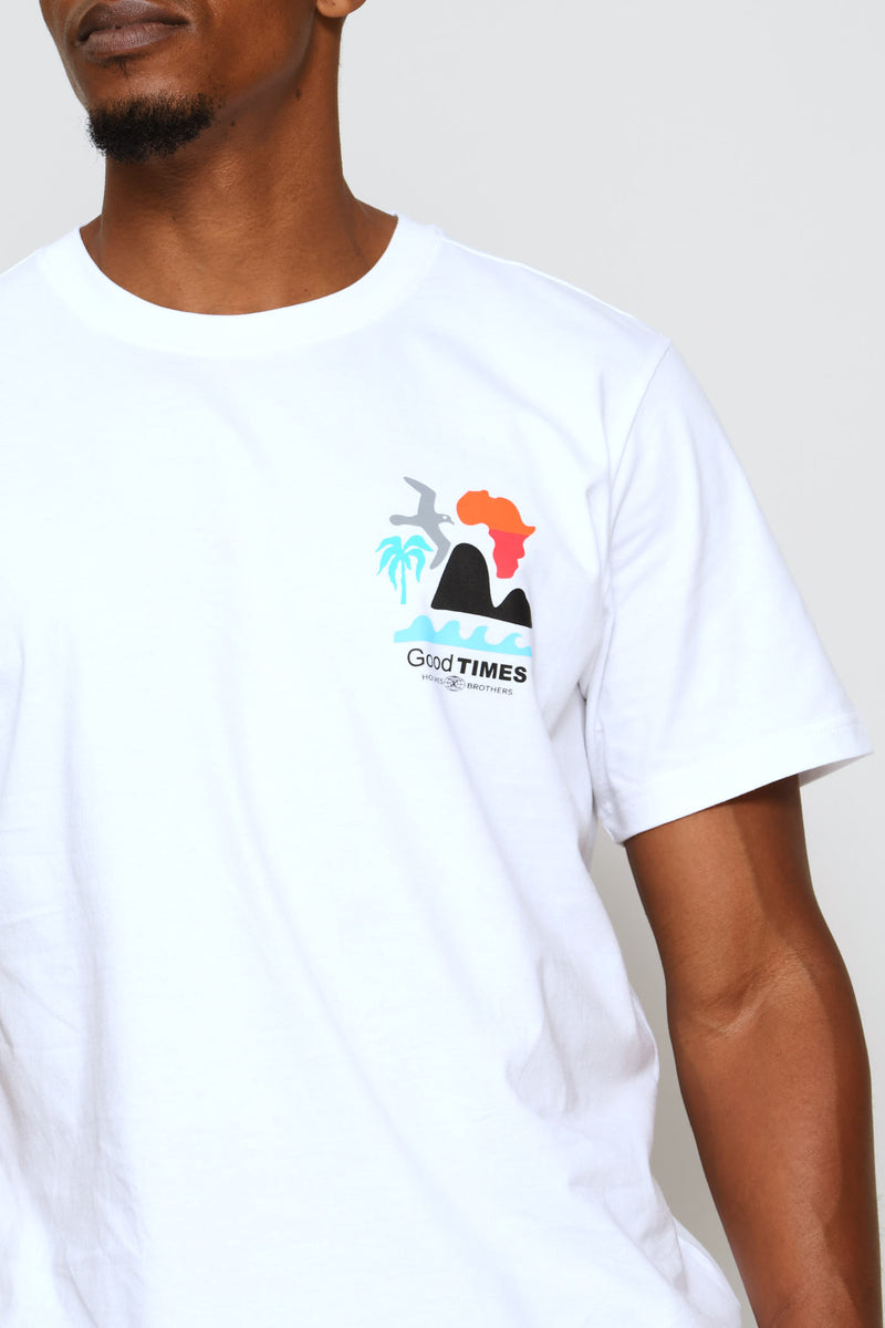 Good Times Tee - White