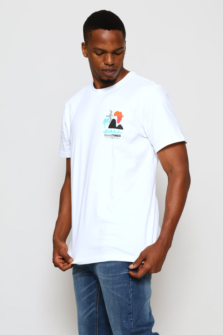 Good Times Tee - White
