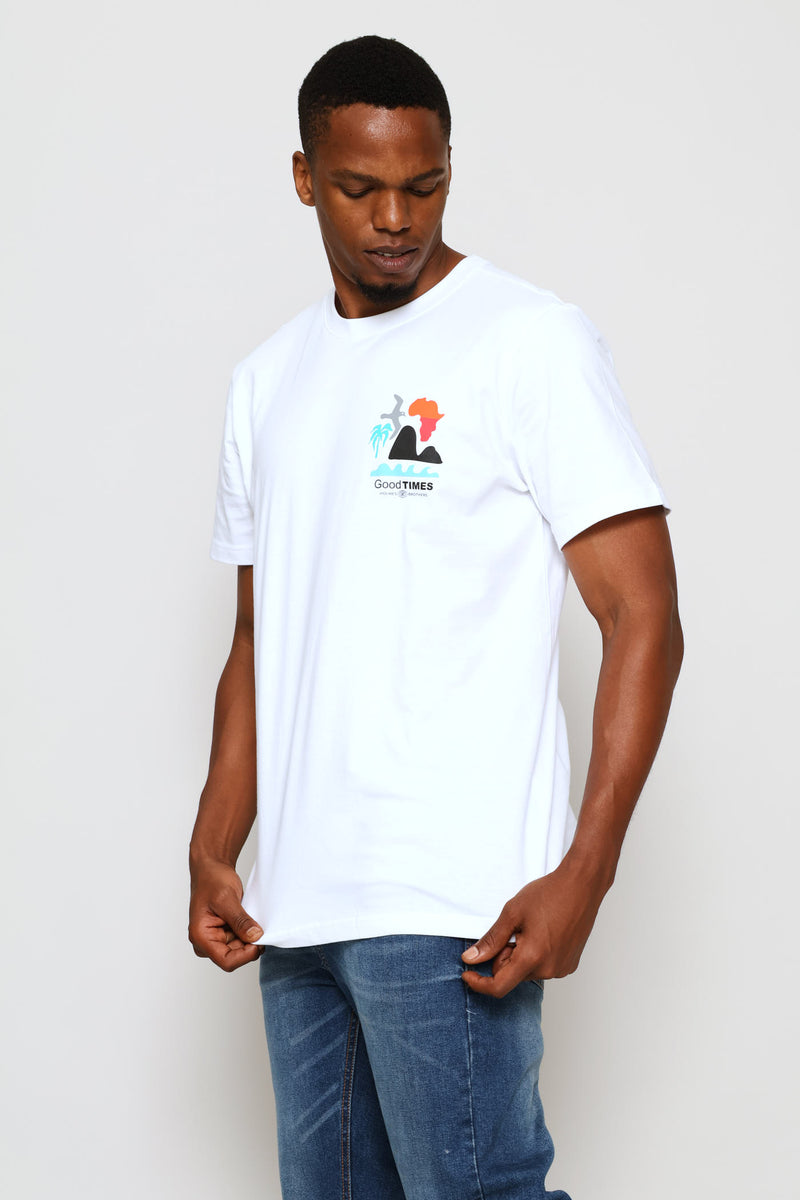 Good Times Tee - White
