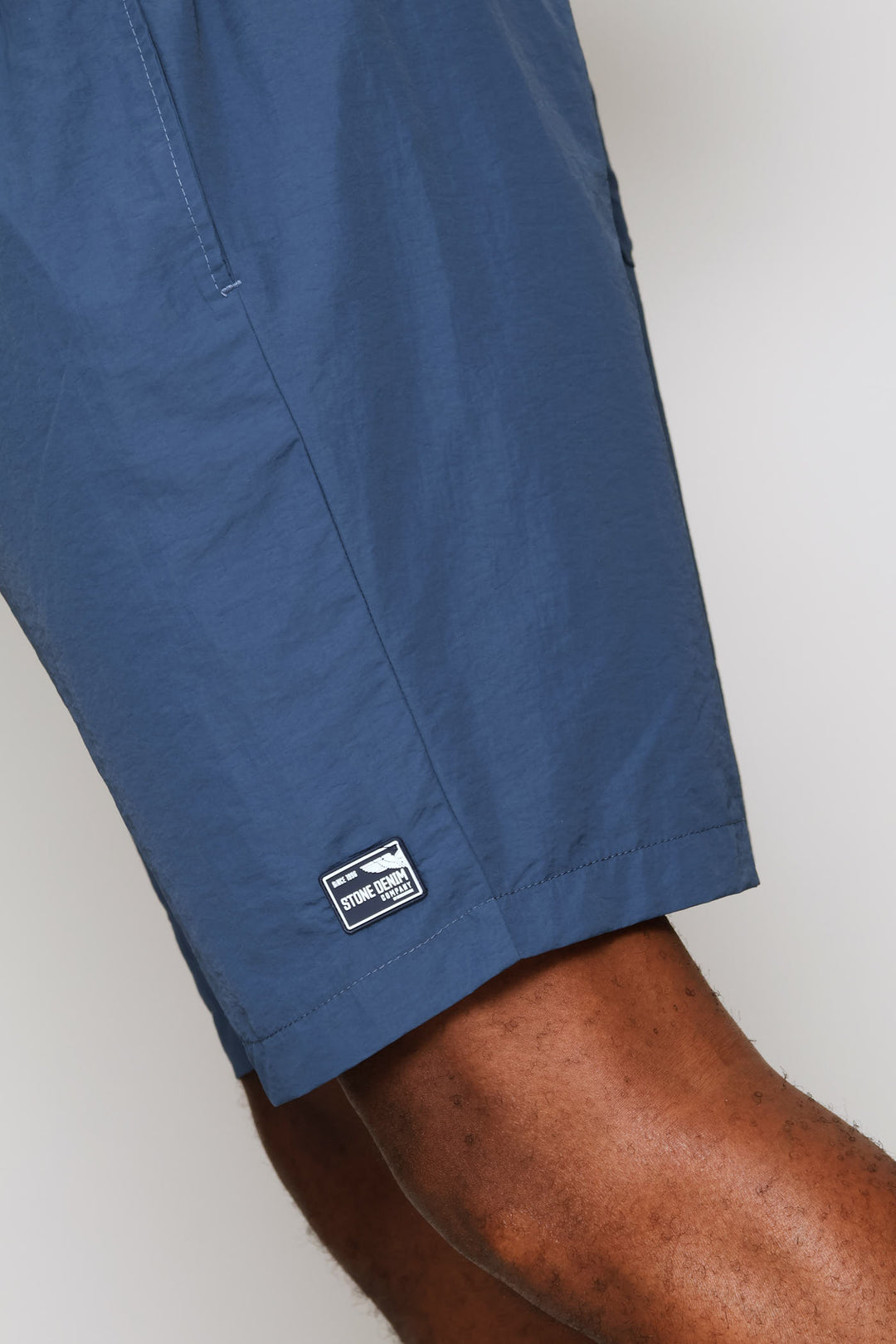 Plain Swim Short - Steel Blue