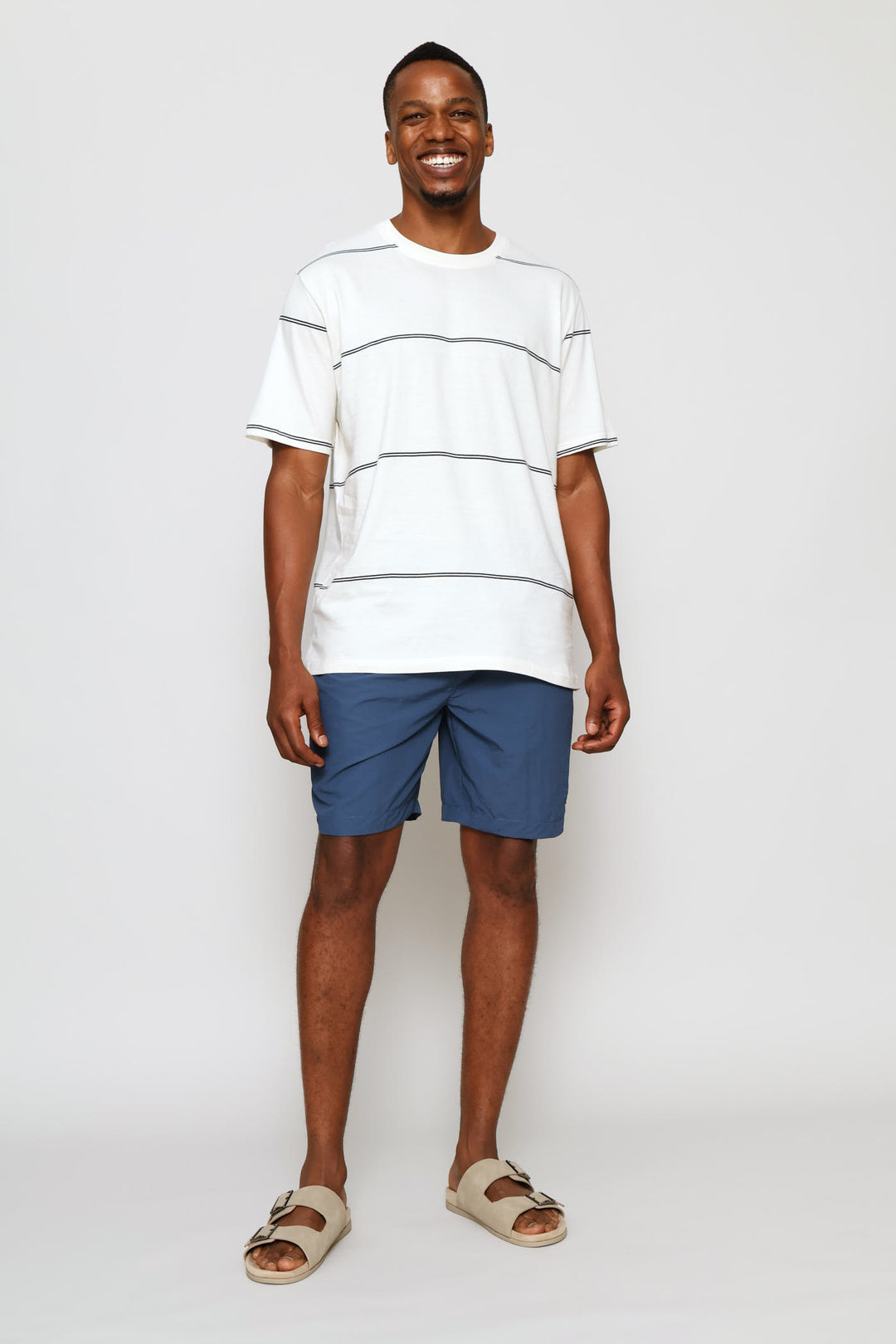 Plain Swim Short - Steel Blue