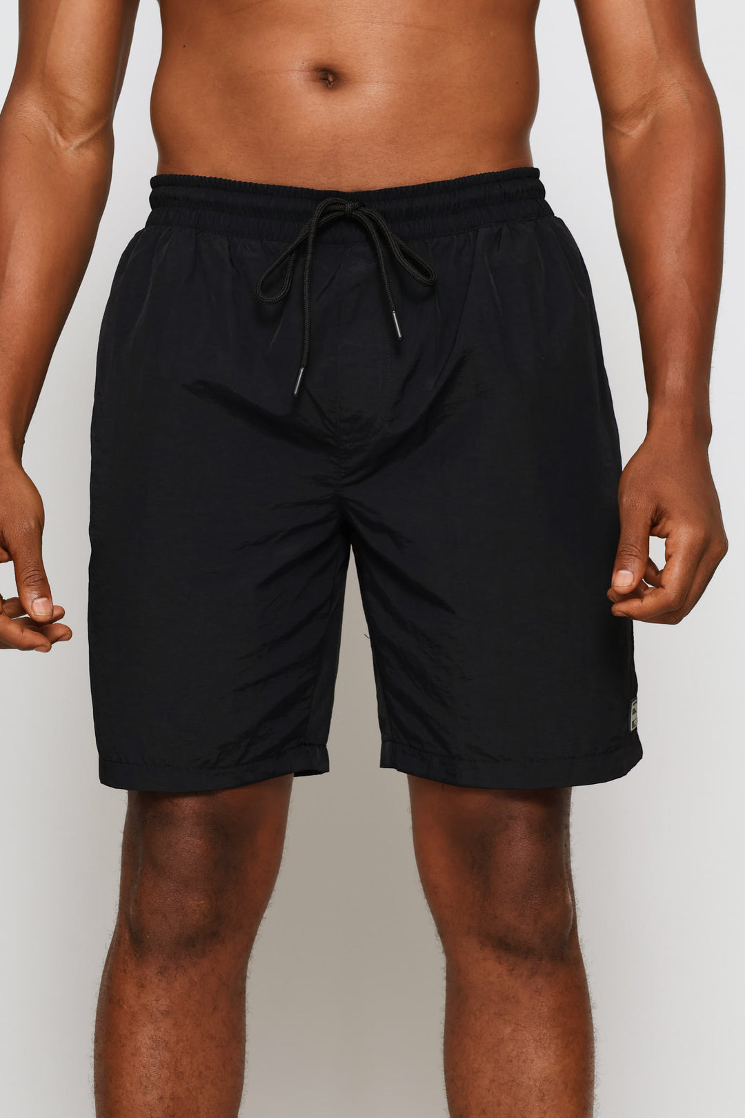 Plain Swim Short - Black