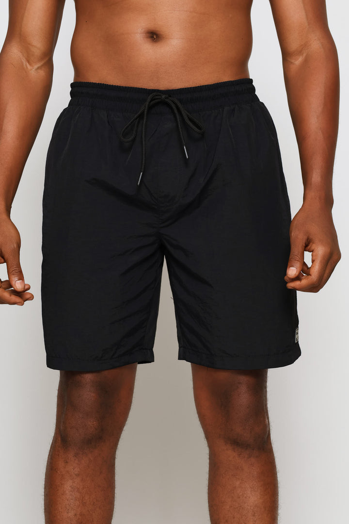 Plain Swim Short - Black