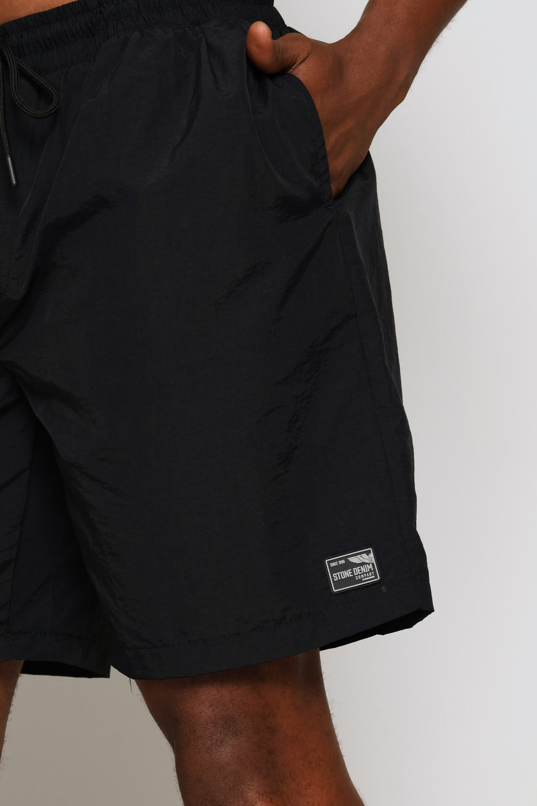 Plain Swim Short - Black