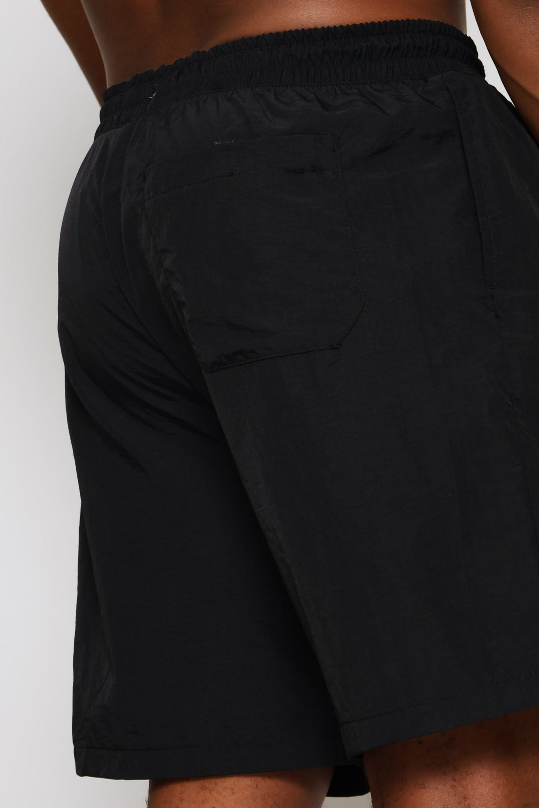 Plain Swim Short - Black