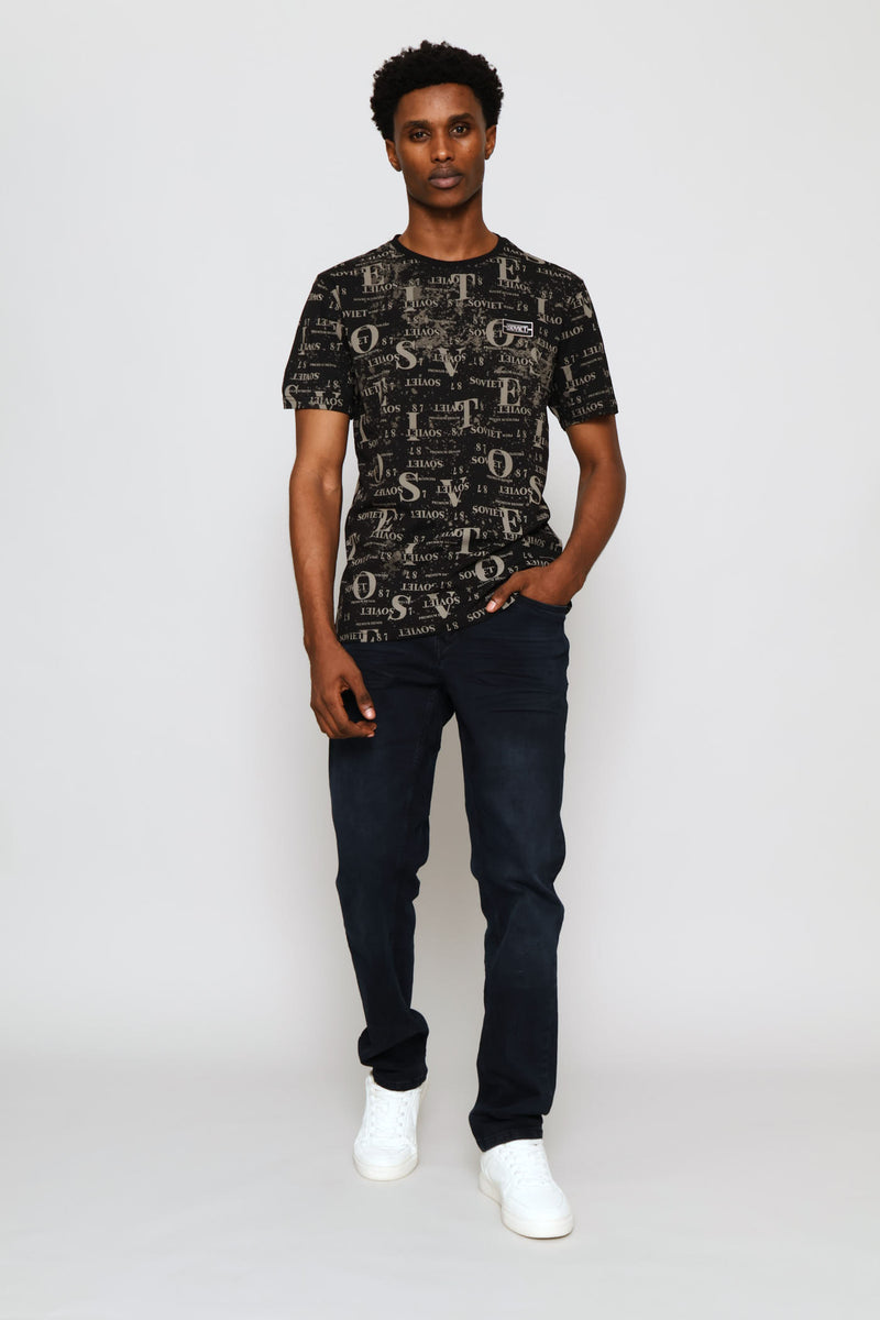 Norton All Over Print Tee - Black