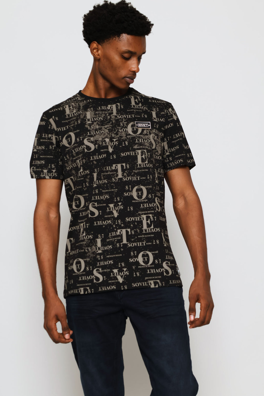 Norton All Over Print Tee - Black