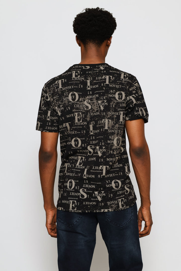 Norton All Over Print Tee - Black