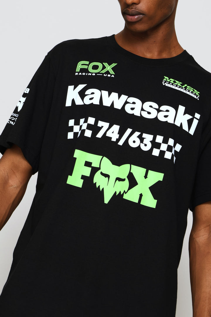Kawi Checkers Tee - Black