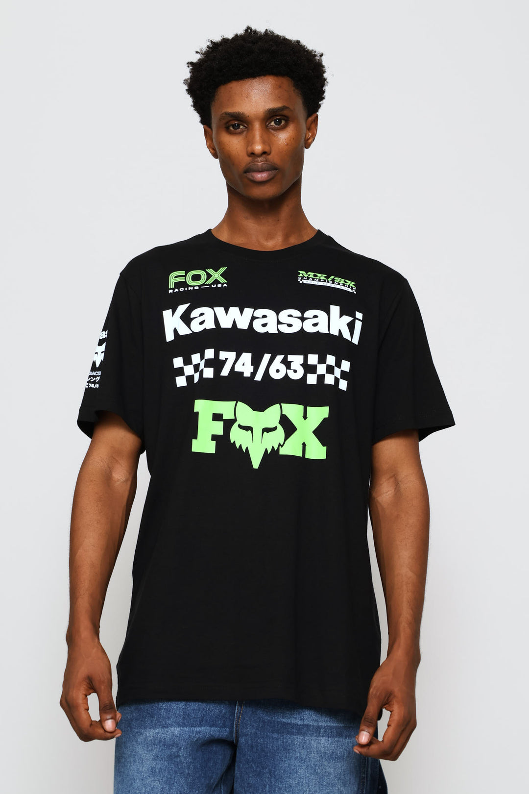 Kawi Checkers Tee - Black